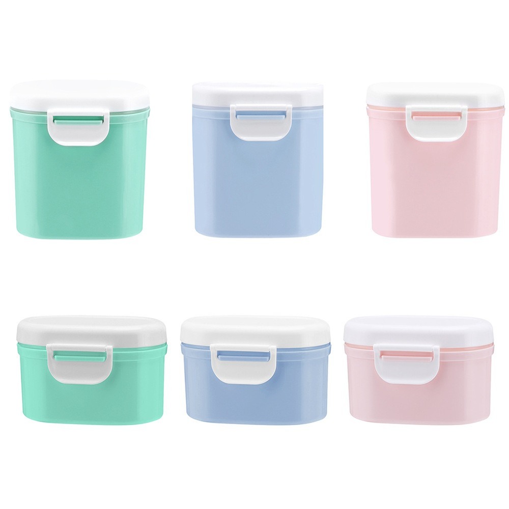 Baby Food Category - ベビーミルクパウダーコンテナボックス メルクポーダーコンテナ 食品保存ボックス 多層式幼児用食事用食品保存ボックス 小/大