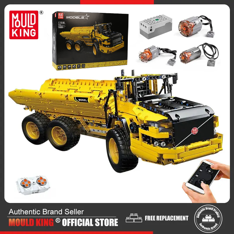 Lego Set Technic - 子供のための技術的な車のおもちゃ,リモートコントロール4x4トラックのビルディングブロック,17010レンガ,クリスマスプレゼント,MOC-8002