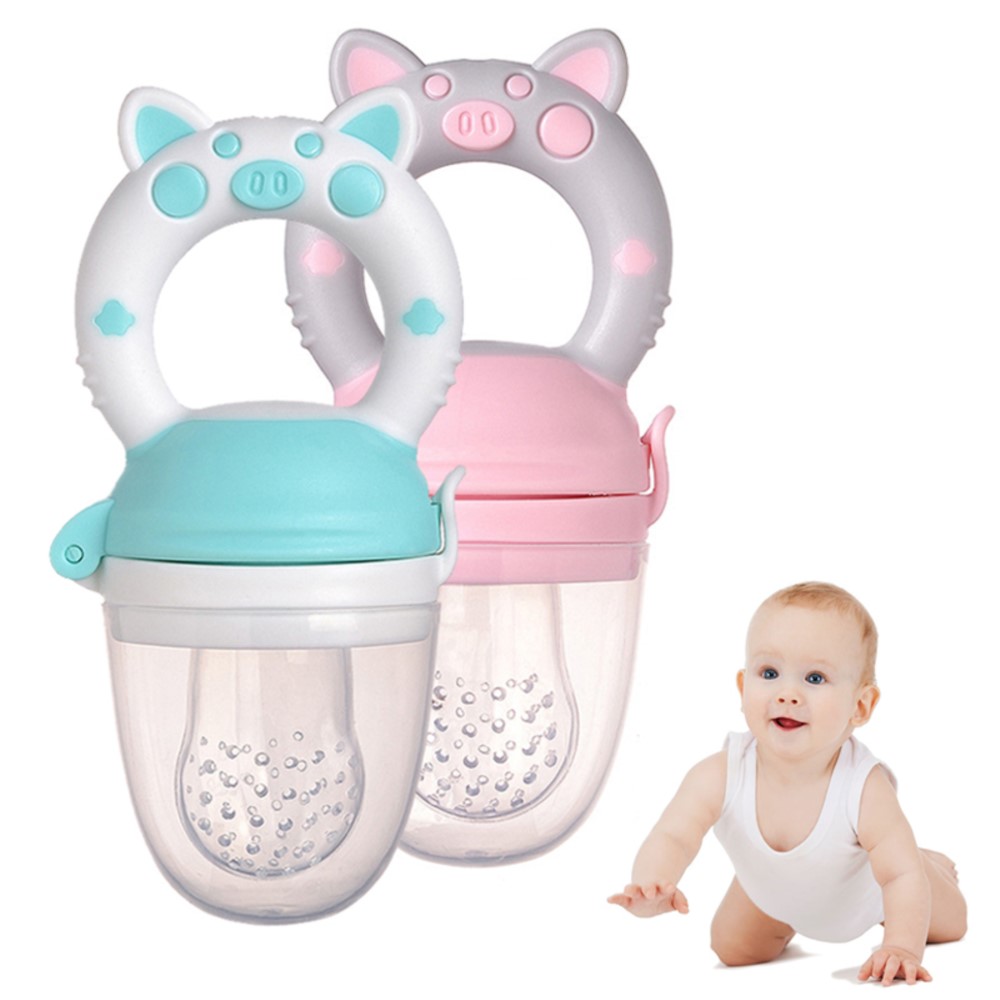 Baby Food Zone - シリコーン生鮮食品ニブラー ベビーフィーダー キッズ 男の子 女の子 フルーツニップル