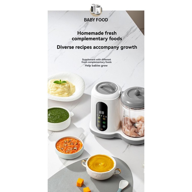 Baby Food Steamer - 【NEW A39M】自動ベビーフードメーカー-多機能スチーマーブレンダー-幼児用 イギリス用プラグ UK PLUG