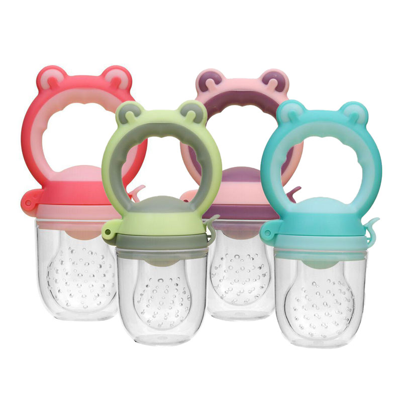 Baby Food Strainer - 赤ちゃん用の新鮮な食品ニブラー,フルーツ型のフィーダーが乳首を作るためのおしゃぶり