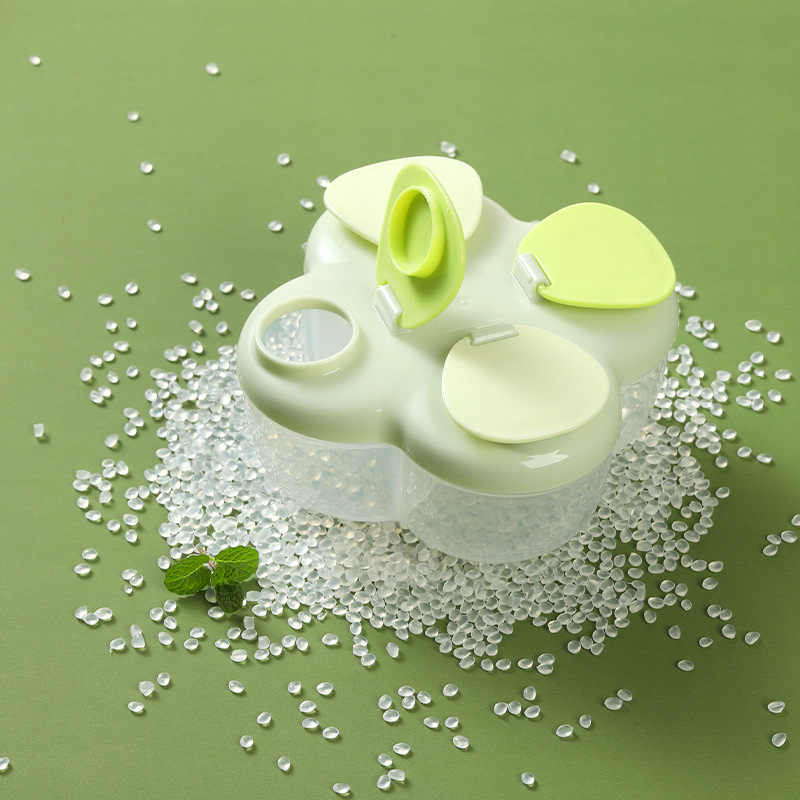 ポータブルクローバー4コンパートメント粉ミルクキャニスター、 - Baby Food Category のレビューと価格