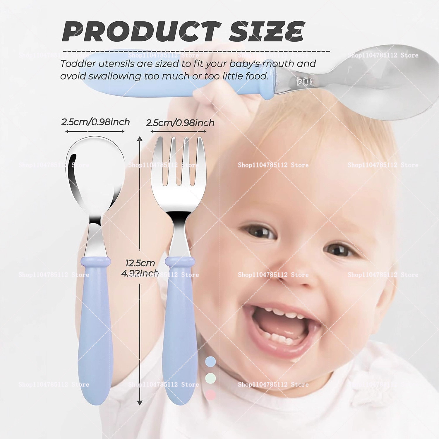 2 個パウパトロールスプーンフォークボックス 304 ステン - Weaning Spoon Set のレビューと価格