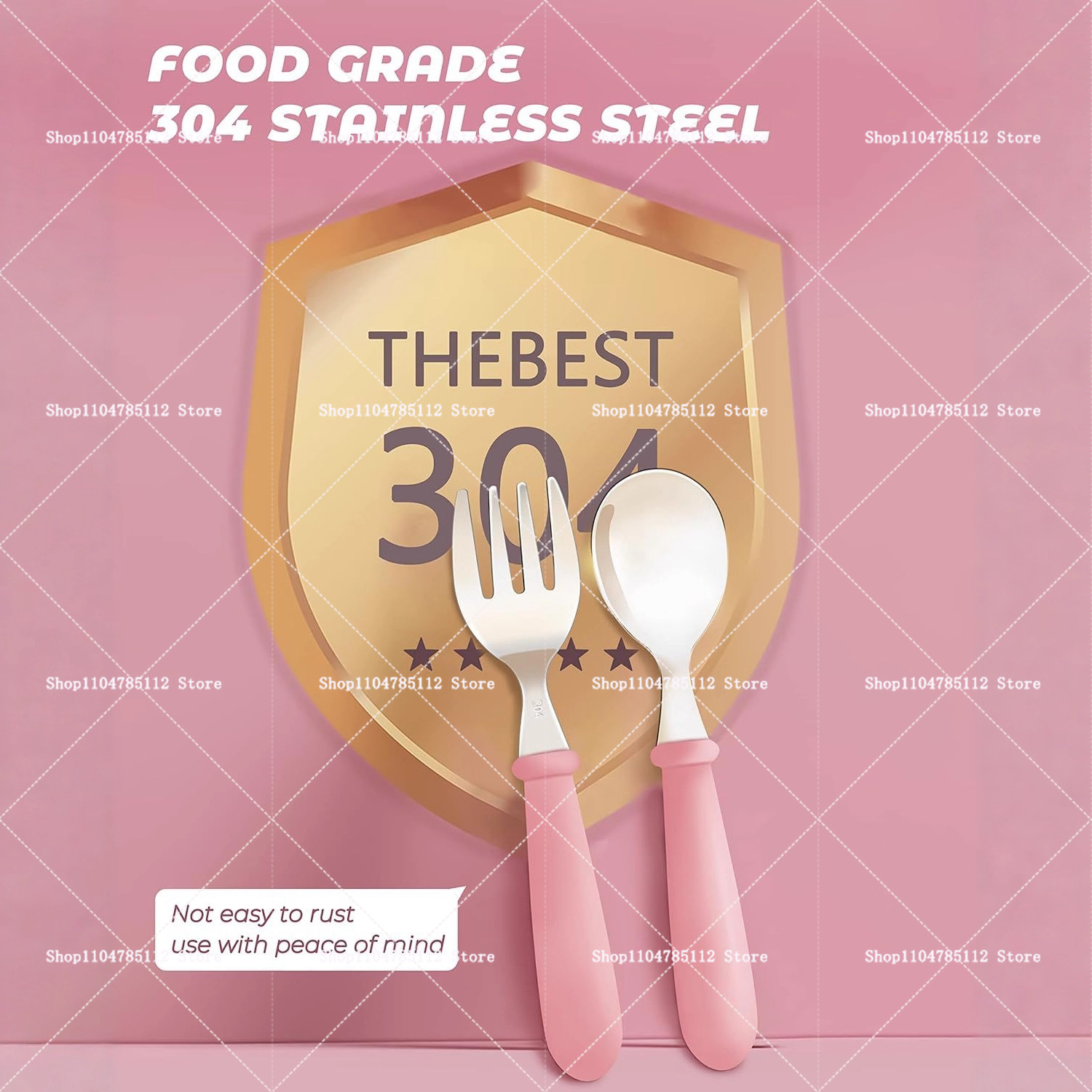 2 個パウパトロールスプーンフォークボックス 304 ステン - Weaning Spoon Set のレビューと価格