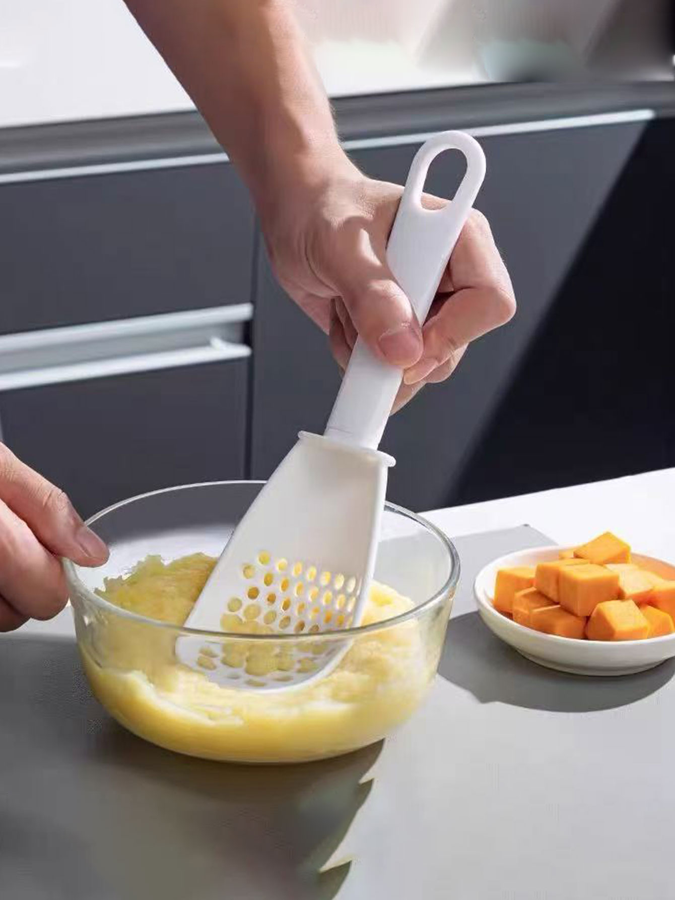 多機能クッキングスプーン、食品グレードのベビーフードマッシャ - Baby Food Strainer のレビューと価格