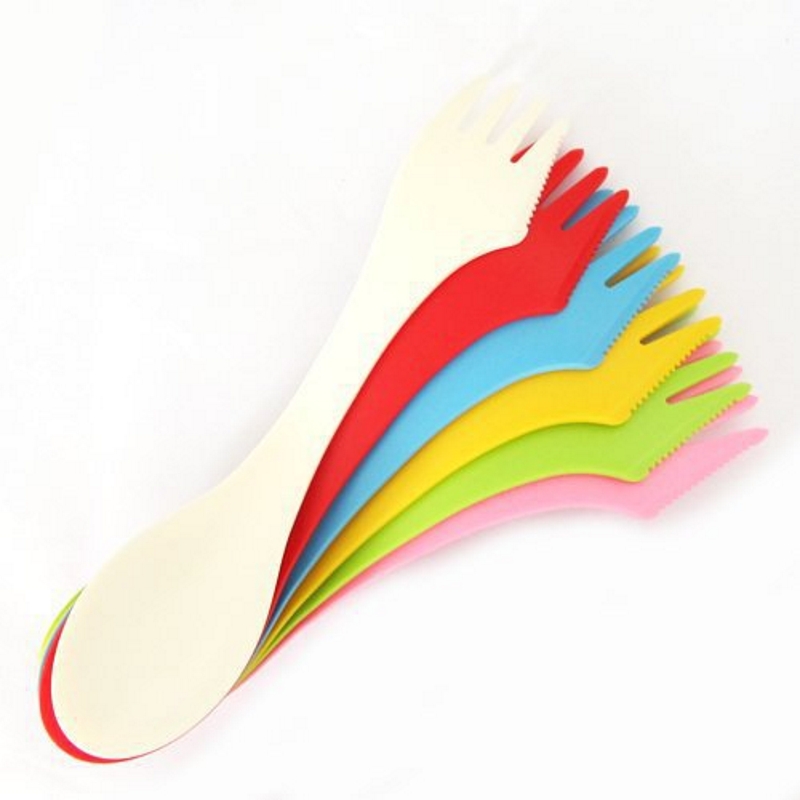 6個入り 3-in-1 キャンプ用食器セット - 耐熱スプー - Weaning Spoon Set のレビューと価格