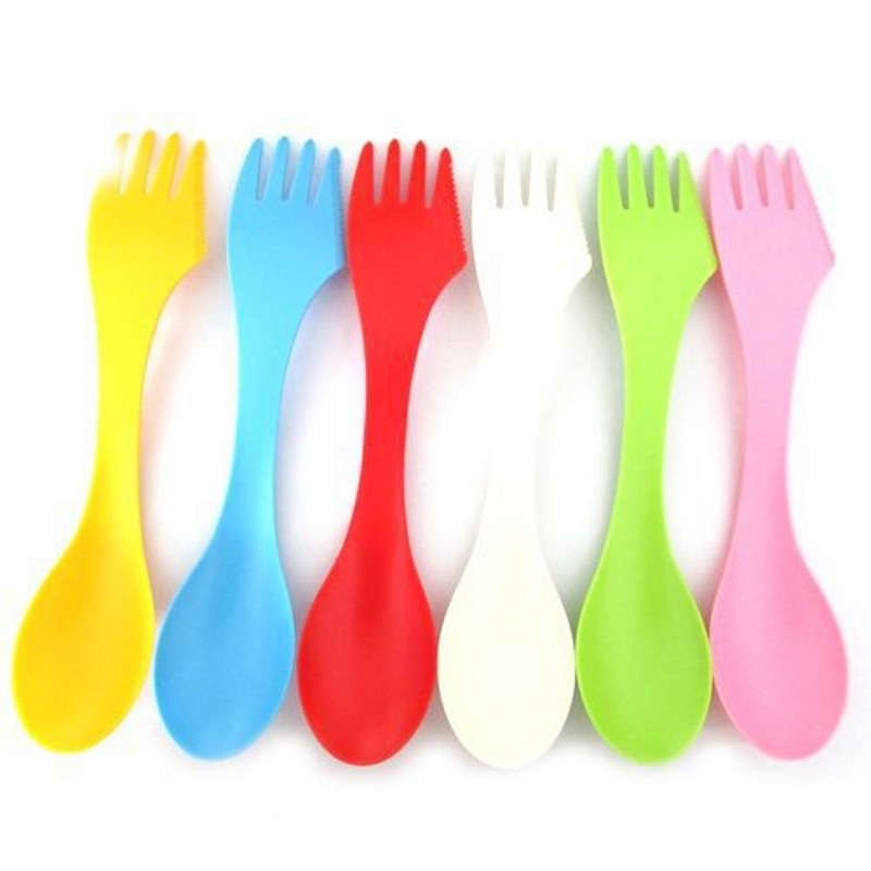 6個入り 3-in-1 キャンプ用食器セット - 耐熱スプー - Weaning Spoon Set のレビューと価格