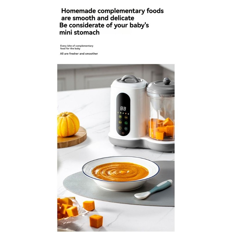 【NEW!N92R】自動ベビーフードメーカー-多機能スチーマ - Baby Food Steamer のレビューと価格