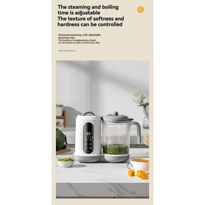 【NEW!N92R】自動ベビーフードメーカー-多機能スチーマ - Baby Food Steamer のレビューと価格