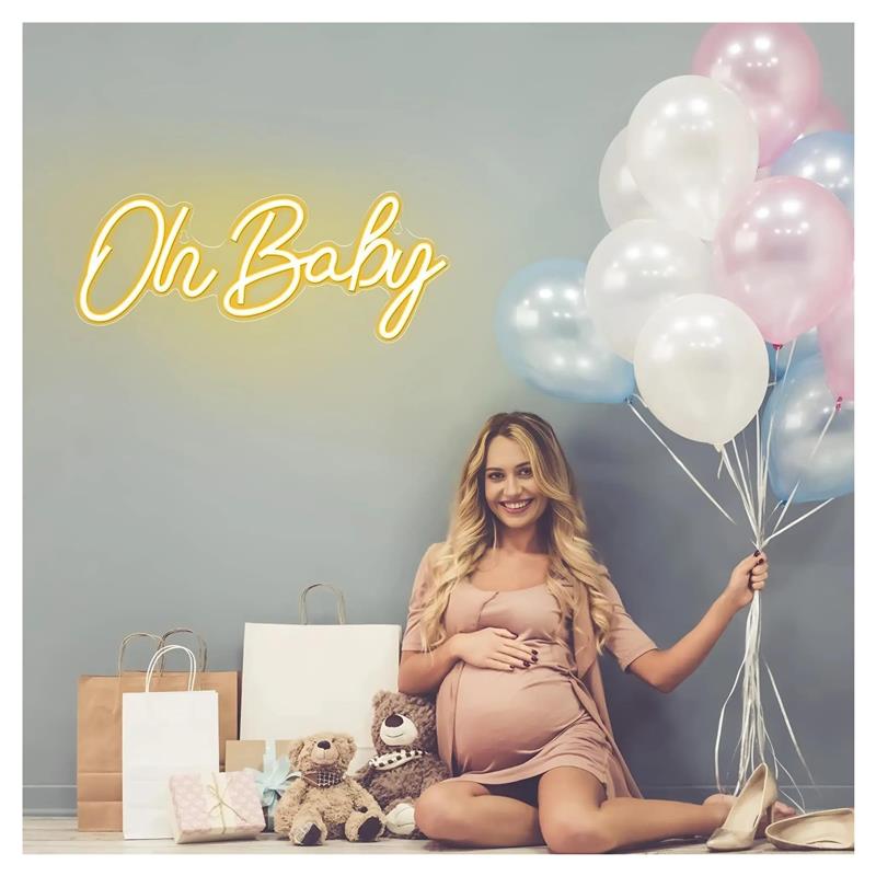 Oh Baby ネオンサイン 壁装飾用ライト 吊り下げ式 明 - Baby Food Restaurant のレビューと価格