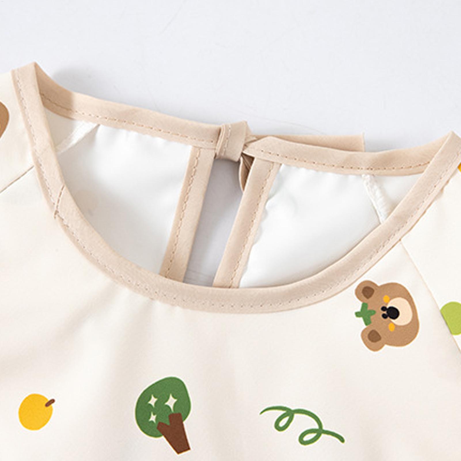 キッズスモックビブ防水再利用可能な長袖6-36ヶ月子供用食品 - Baby Food Restaurant のレビューと価格