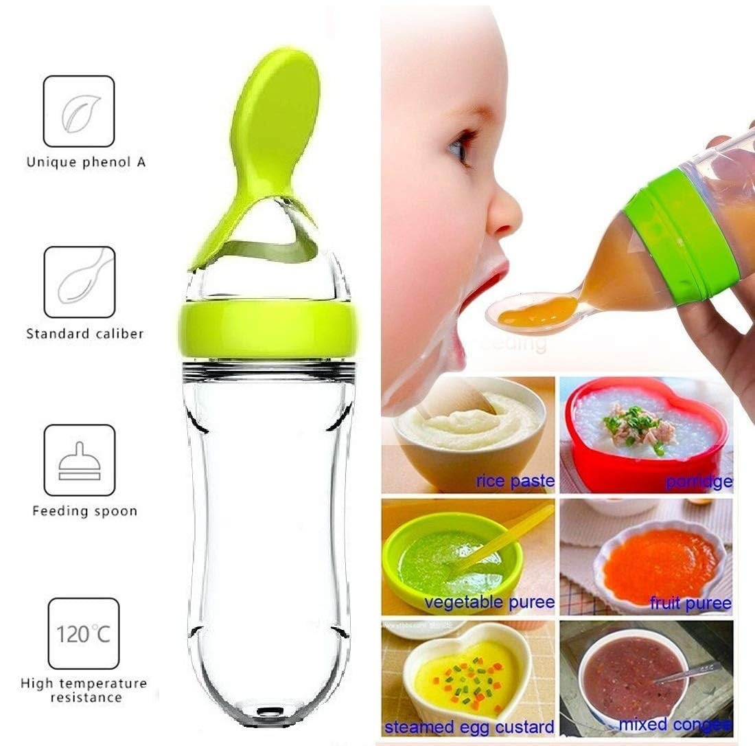 絞り哺乳瓶カップシリコーン新生児おしゃぶりトレーニングライス - Baby Food Zone のレビューと価格
