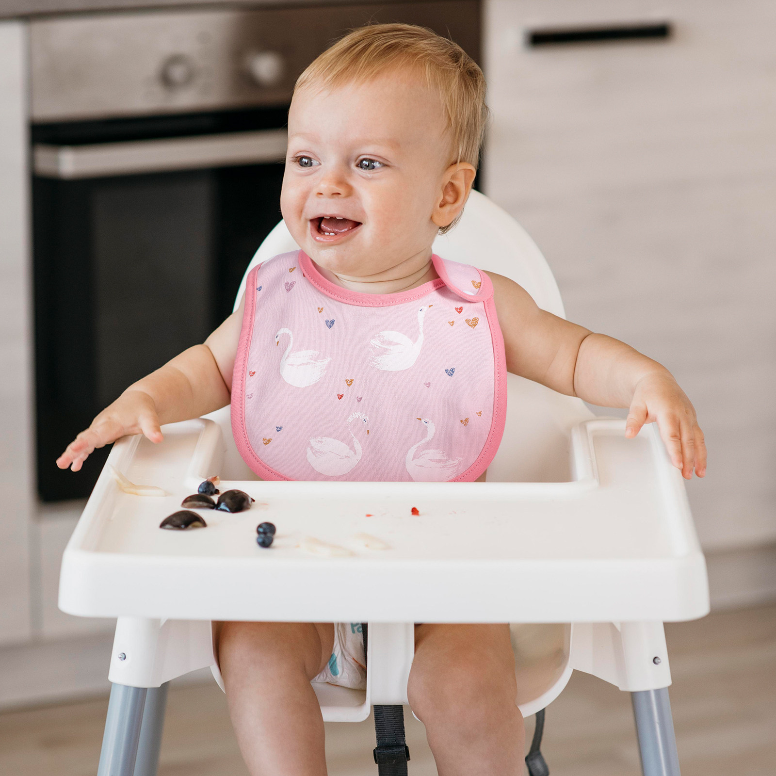 3枚組コットン製よだれかけ、新生児用授乳用よだれかけ、スナッ - Baby Food Newborn のレビューと価格
