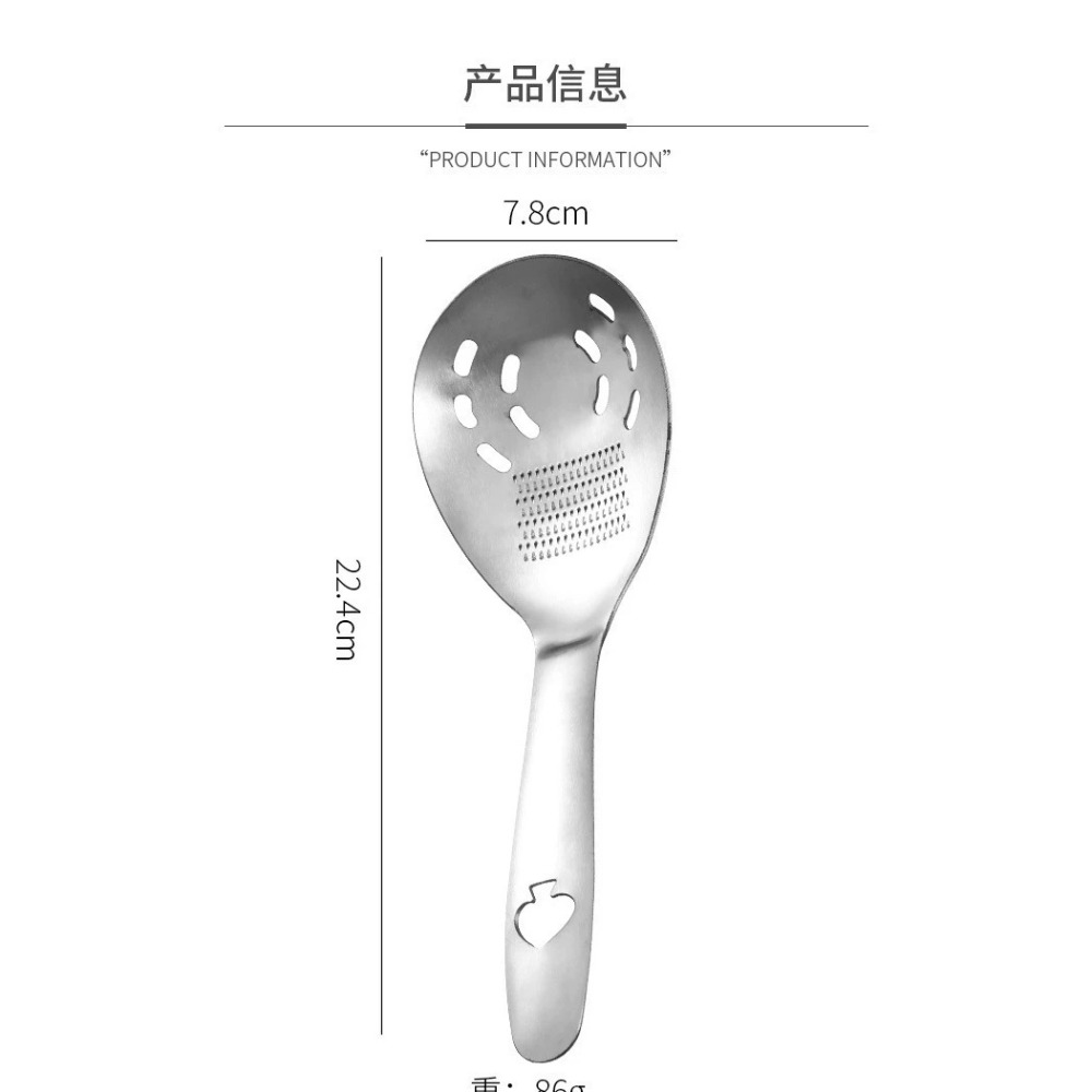 ステンレス鋼製グラインディングスプーン多機能泥圧フィルターコ - Baby Food Strainer のレビューと価格