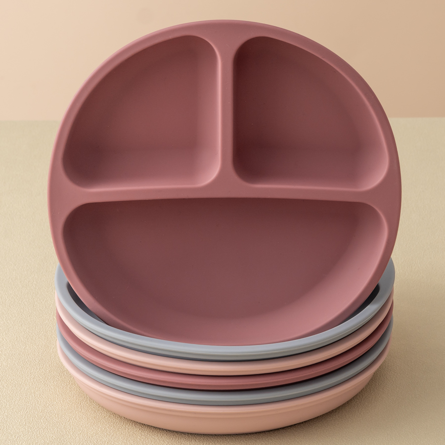 1 個ベビー吸盤シリコーンダイニングプレート BPA フリー - Baby Food Chart のレビューと価格