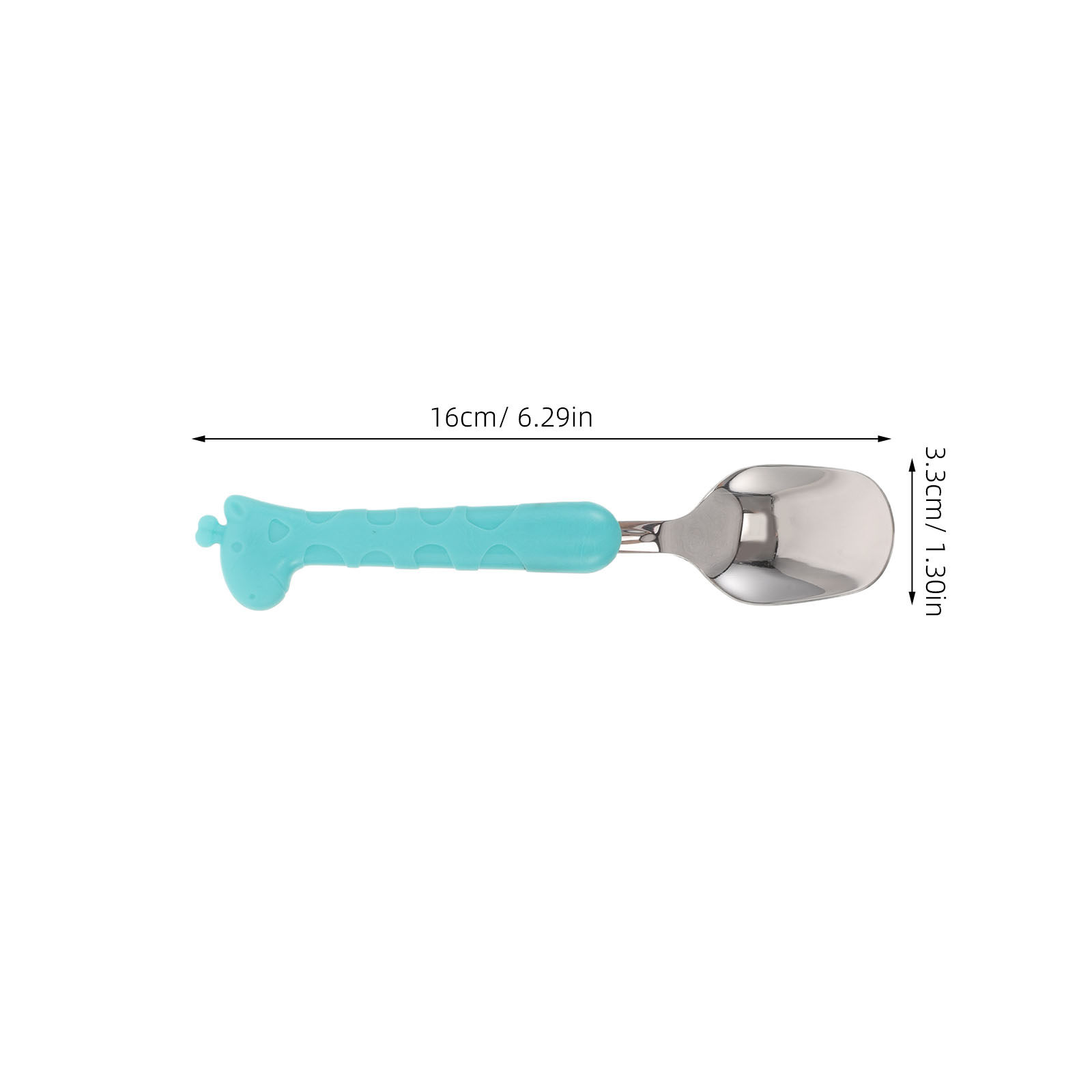 1セット ポータブル ステンレス製 子供用食器セット コンパ - Weaning Spoon Set のレビューと価格