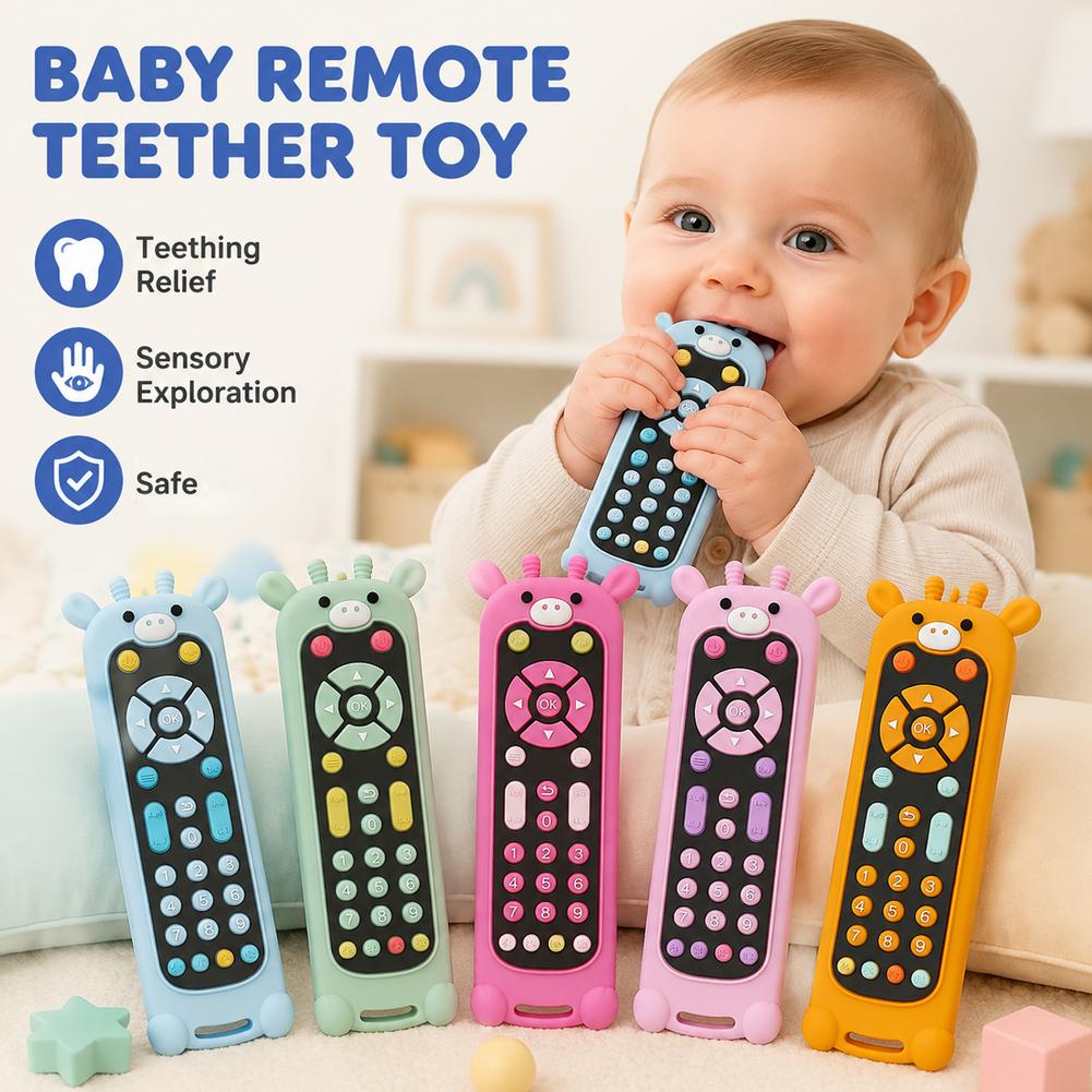 ベビー歯固め シリコン製 テレビリモコン型 おもちゃ 食品グ - Baby Food Natural のレビューと価格