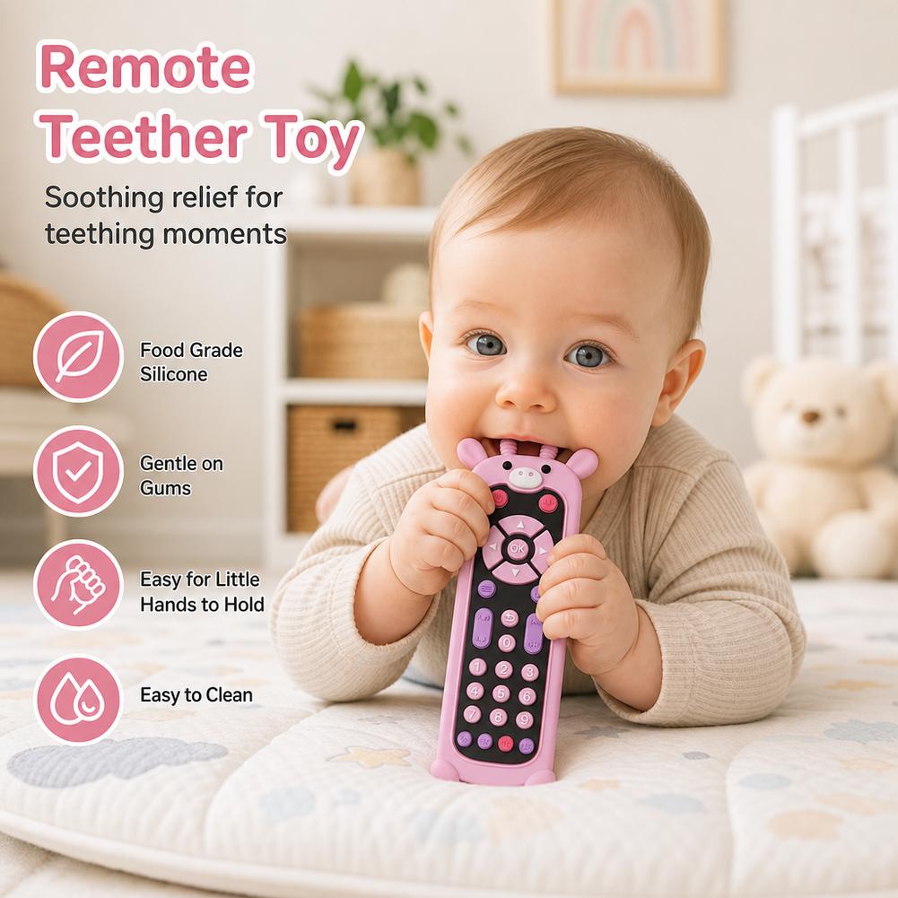 ベビー歯固め シリコン製 テレビリモコン型 おもちゃ 食品グ - Baby Food Natural のレビューと価格