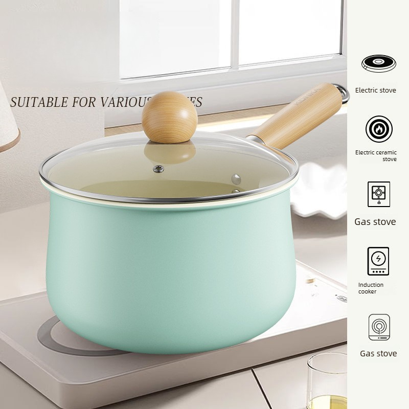 新しいセラミック製ノンスティック小型ミルクポット、ベビーフー - Baby Food Restaurant のレビューと価格