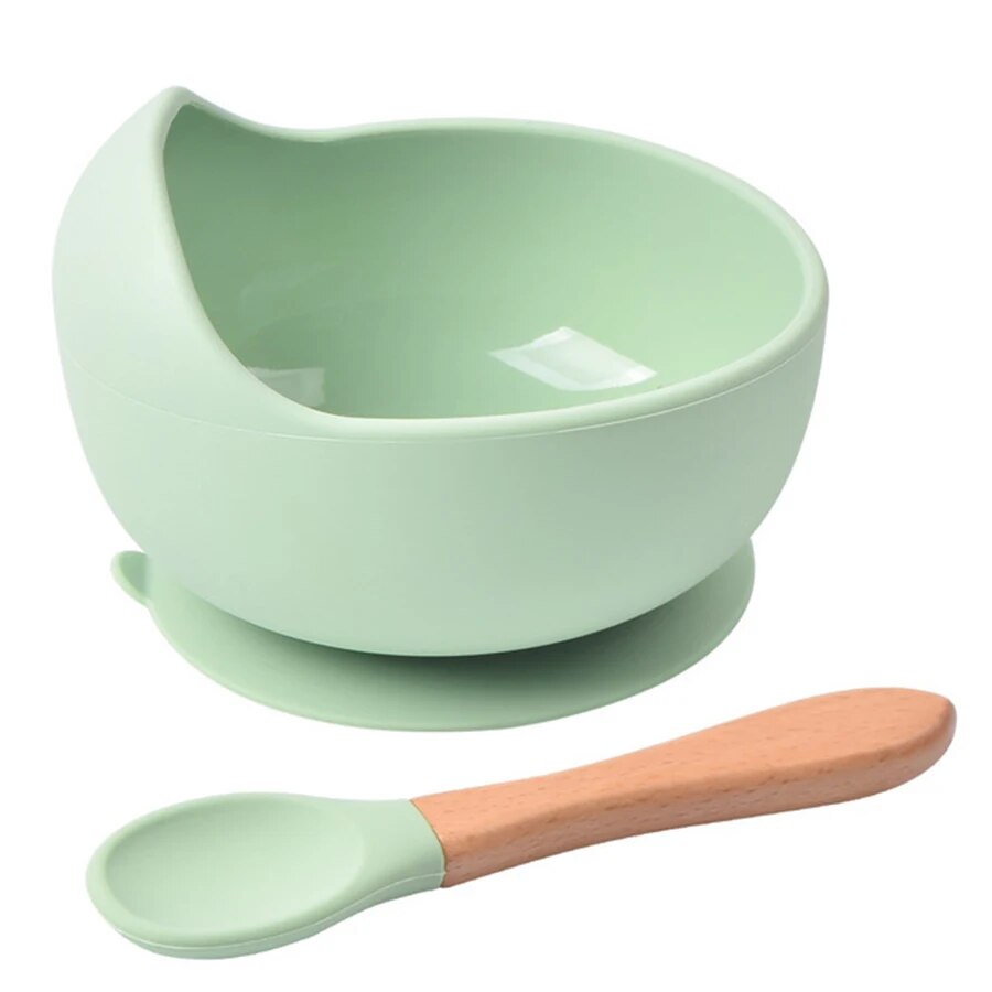 シリコン製のフィーディングボウル,高品質のベビーディッシュ, - Baby Food Utensil のレビューと価格