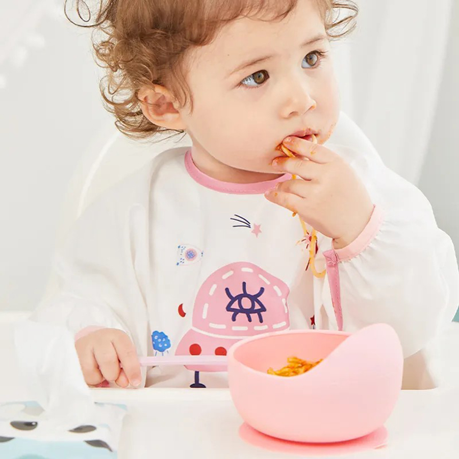 シリコン製のフィーディングボウル,高品質のベビーディッシュ, - Baby Food Utensil のレビューと価格