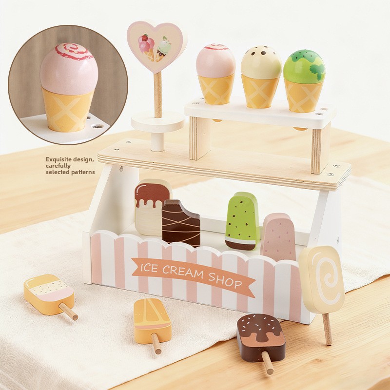 子供のおもちゃパズル木製キッチンおもちゃセットミニチュア食品 - Baby Food Restaurant のレビューと価格