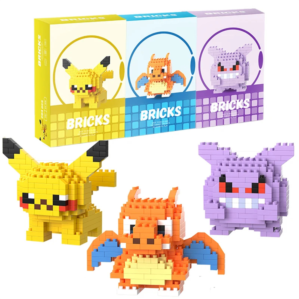 ポケモンマイクロビルディングブロックピカチュウドラゴナイトゲ - Lego Set Technic のレビューと価格