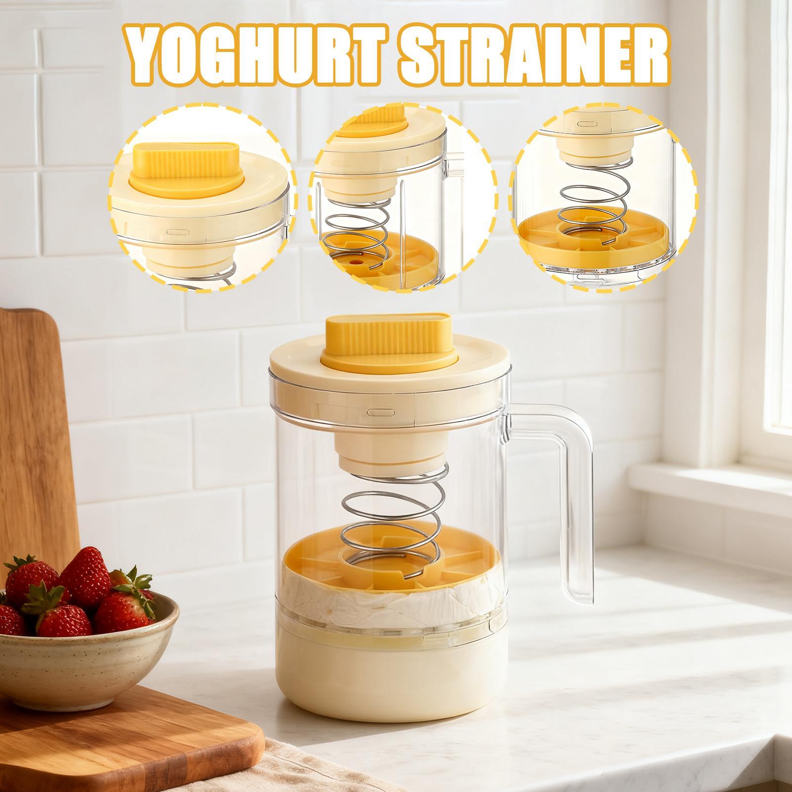 ヨーグルトストレーナー ヨーグルト圧力フィルター 自家製チー - Baby Food Restaurant のレビューと価格