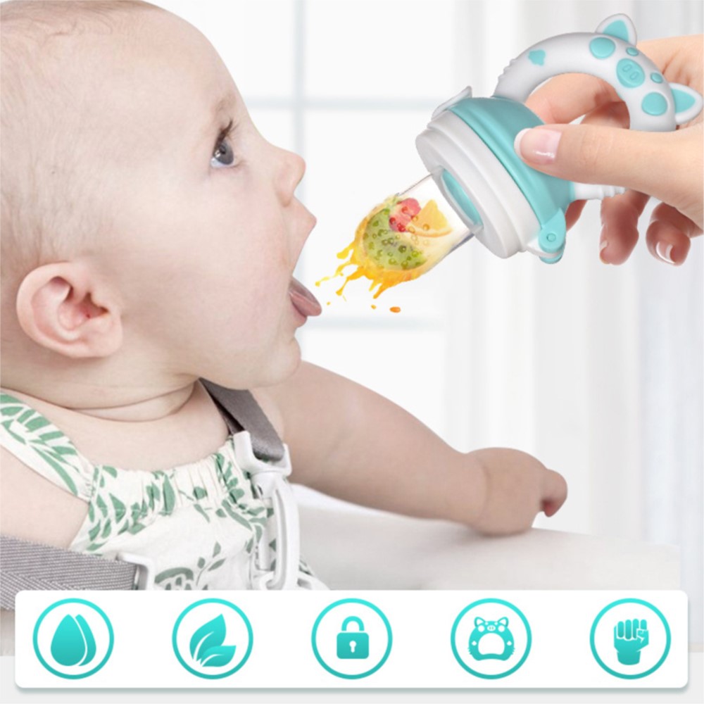 シリコーン生鮮食品ニブラー ベビーフィーダー キッズ 男の子 - Baby Food Zone のレビューと価格