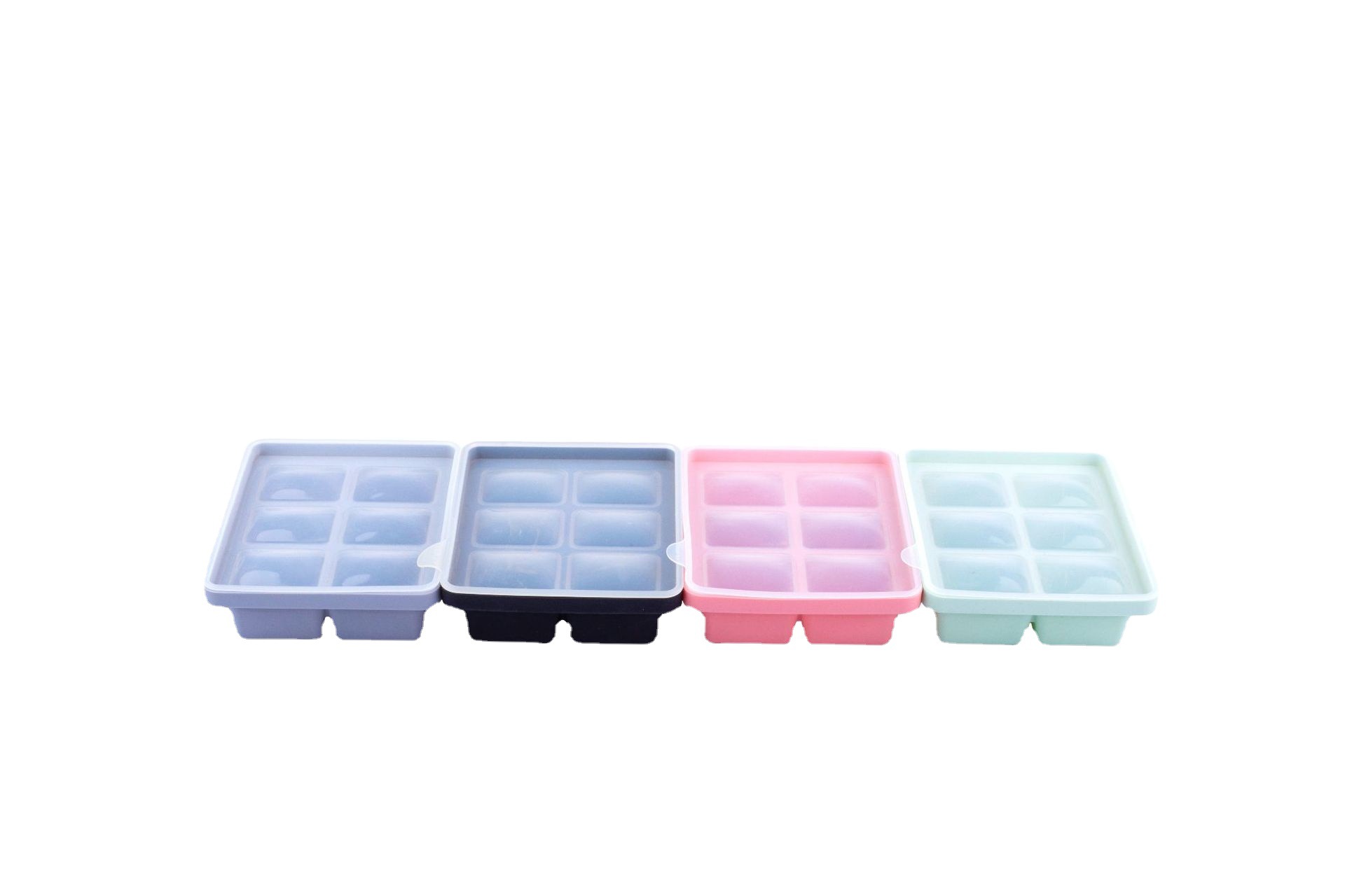 大型食品グレードのシリコン製アイスキューブ型、蓋付き、自家製 - Baby Food Homemade のレビューと価格