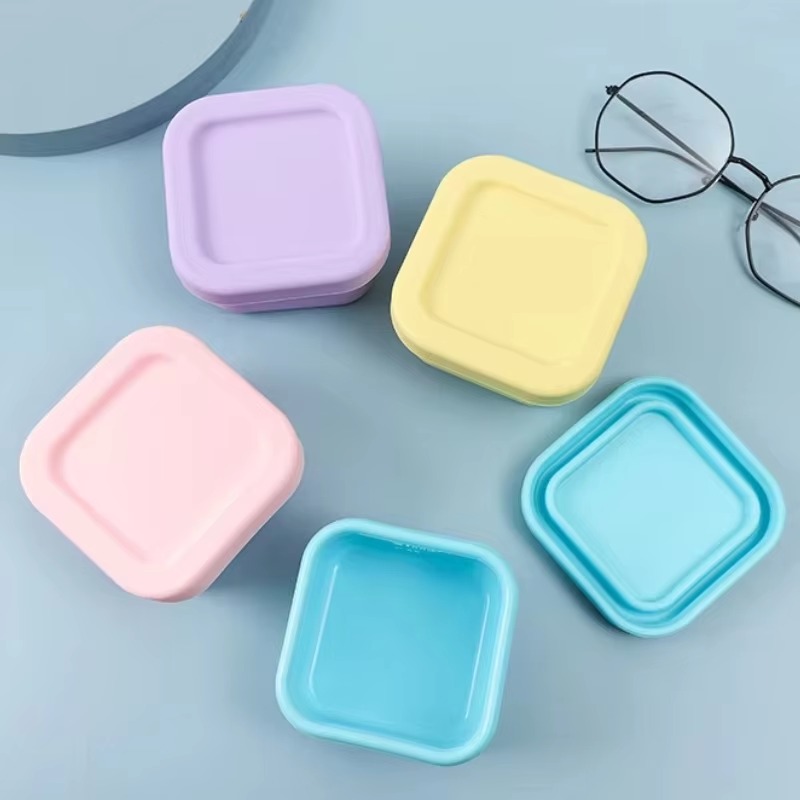 1Pc シリコーンベビーランチボックス 蓋付き 新鮮保存蒸し - Baby Food Category のレビューと価格