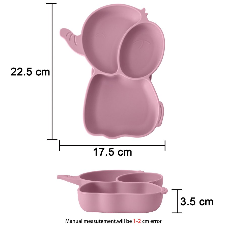 赤ちゃん,授乳プレート,サッカー,象,漫画のパターン,幼児用 - Baby Food Chart のレビューと価格