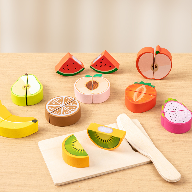 木製キッチンごっこおもちゃシミュレーション切断フルーツ食品ゲ - Baby Food Natural のレビューと価格