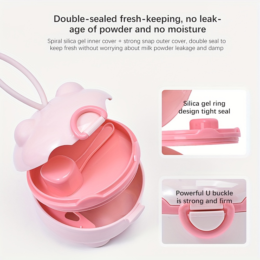 1pc ポータブル 4 層粉ミルクボックス、粉ミルク容器、食 - Baby Food Zone のレビューと価格
