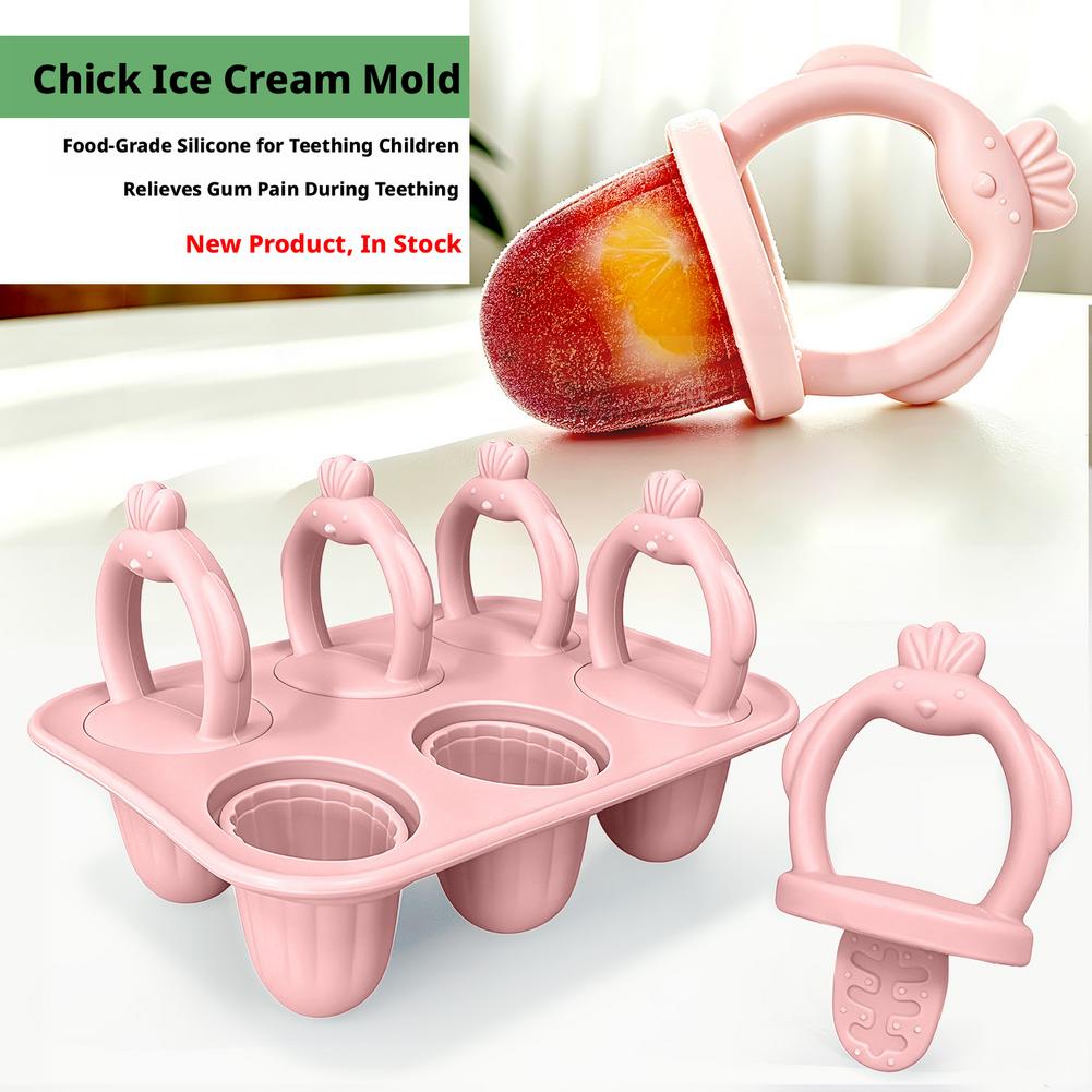 1セットシリコン製アイスキャンディー型6グリッド自家製ベビー - Baby Food Homemade のレビューと価格