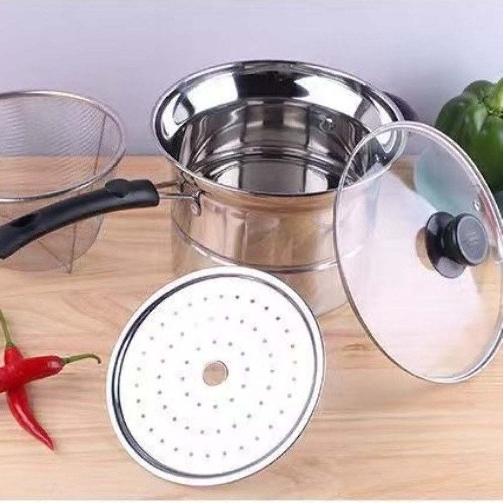 4個入り ステンレス製 フライヤーポット メッシュストレーナ - Baby Food Strainer のレビューと価格