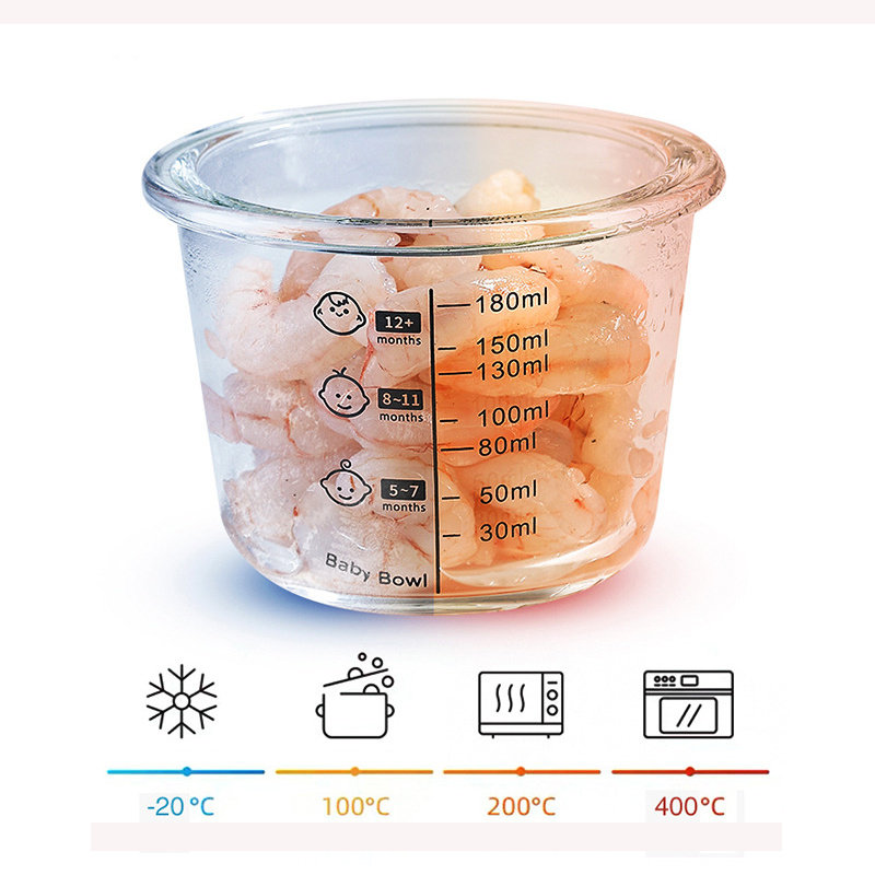 ふた付きベビーフード収納ジャー、幼児用の漏れ防止スナックピュ - Baby Food Category のレビューと価格