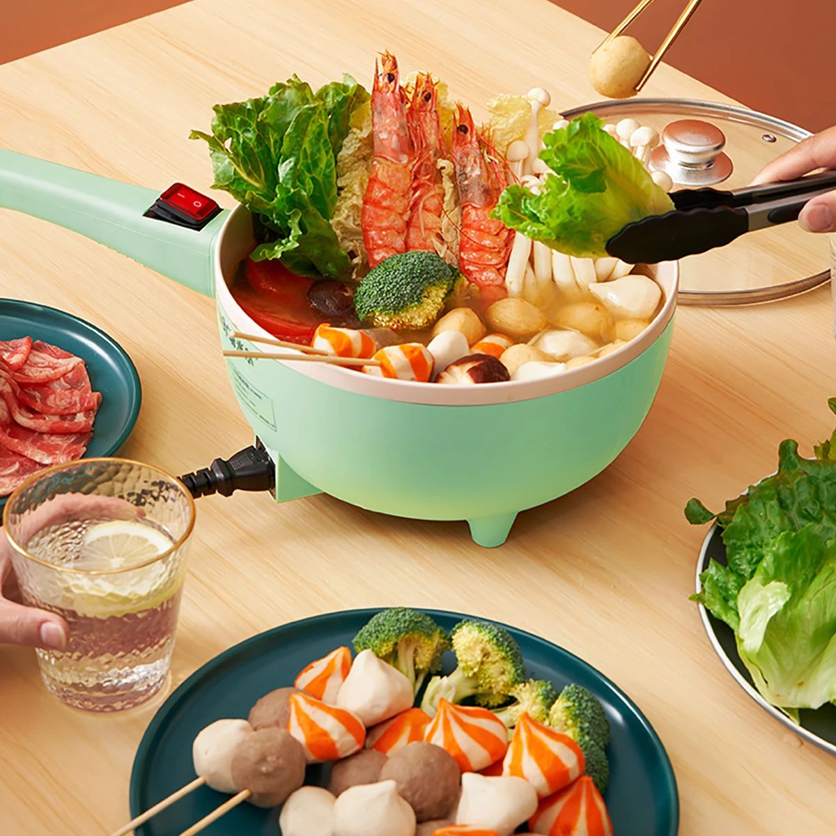 ARIER 24V 220V多機能電気フライパン ポータブル - Baby Food Steamer のレビューと価格