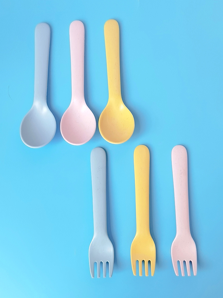 竹繊維フォークスプーンベビー補助食品トレーニングレストランフ - Baby Food Restaurant のレビューと価格