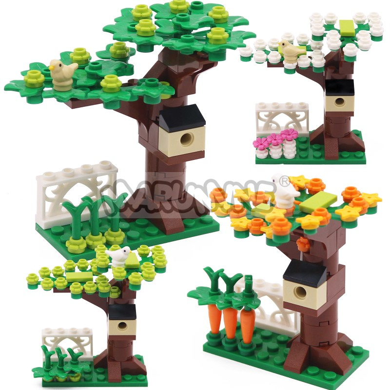 MARUMINE 小粒子MOCブロック ツリーハウスセット  - Lego Set Technic のレビューと価格