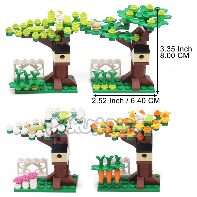 MARUMINE 小粒子MOCブロック ツリーハウスセット  - Lego Set Technic のレビューと価格