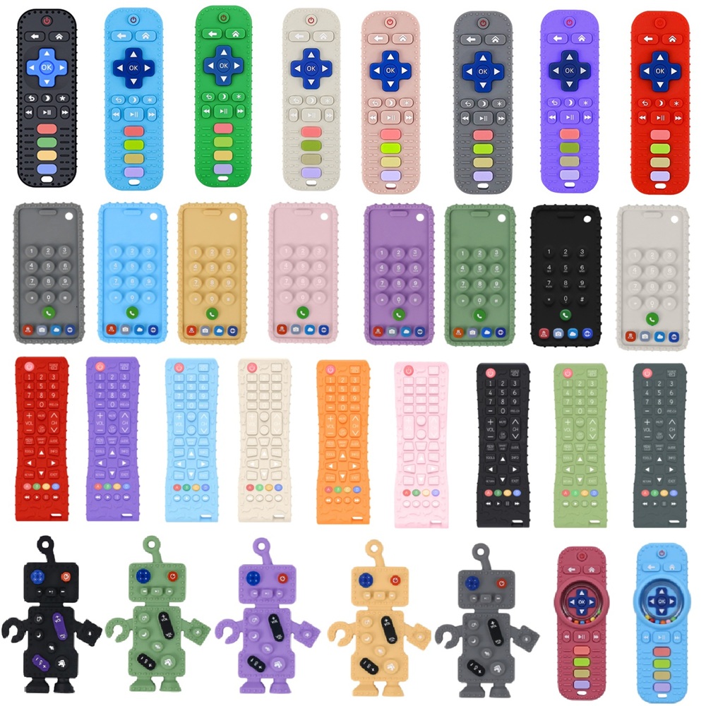 40種類のシリコン製テレビリモコン型おもちゃ、赤ちゃん用食品 - Baby Food Natural のレビューと価格
