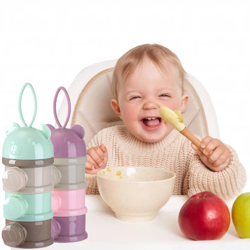 3/4 層ベビーポータブルベビーフード収納ボックス複数の開口 - Baby Food Zone のレビューと価格