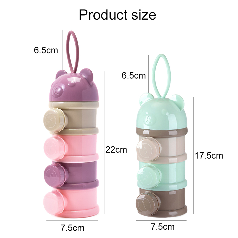 3/4 層ベビーポータブルベビーフード収納ボックス複数の開口 - Baby Food Zone のレビューと価格