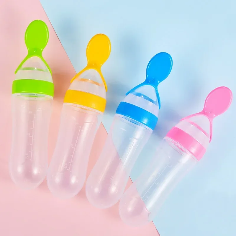 安全なベビー哺乳瓶スプーンミルクボトルベビートレーニングフィ - Baby Food Zone のレビューと価格
