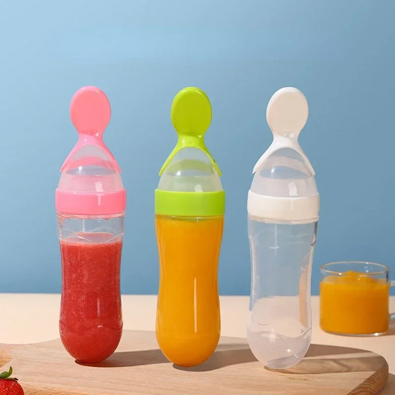 安全なベビー哺乳瓶スプーンミルクボトルベビートレーニングフィ - Baby Food Zone のレビューと価格