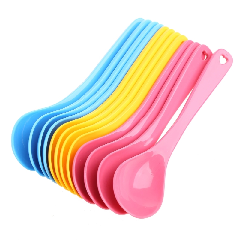 赤ちゃんのためのプラスチック製の食事スプーン,12個,幼児の - Weaning Spoon Set のレビューと価格