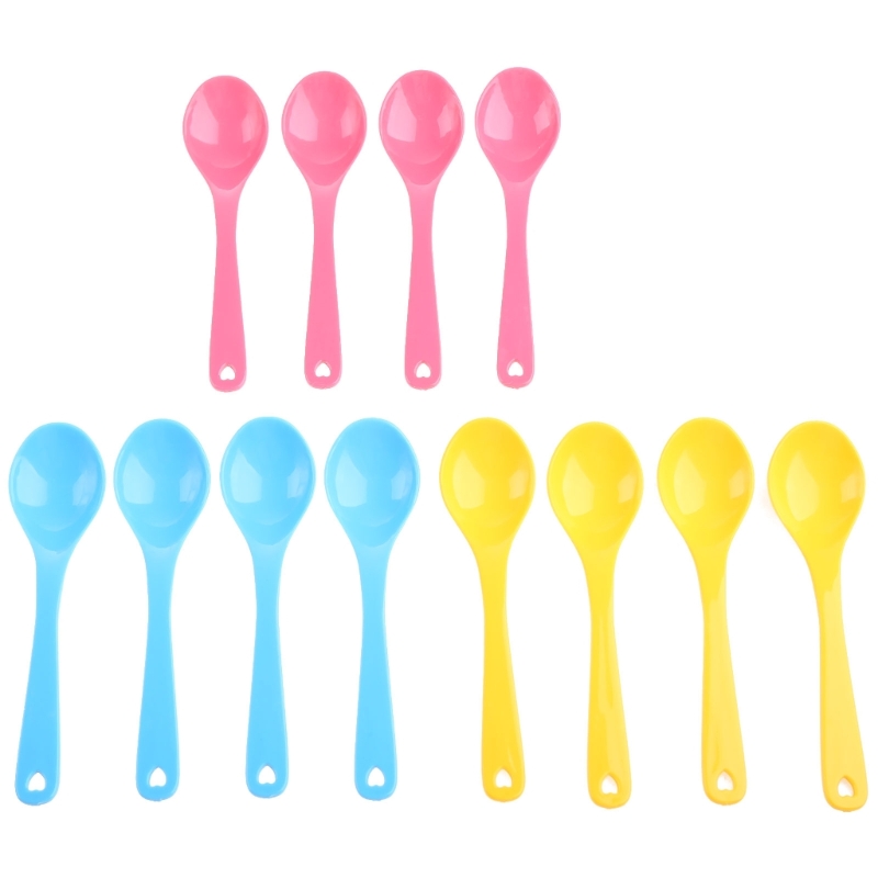 赤ちゃんのためのプラスチック製の食事スプーン,12個,幼児の - Weaning Spoon Set のレビューと価格